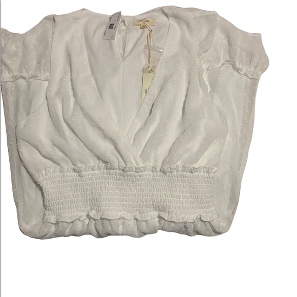 NWT Chocolate Usa white Pom Pom Dotted knee length Dress - Picture 5 of 6